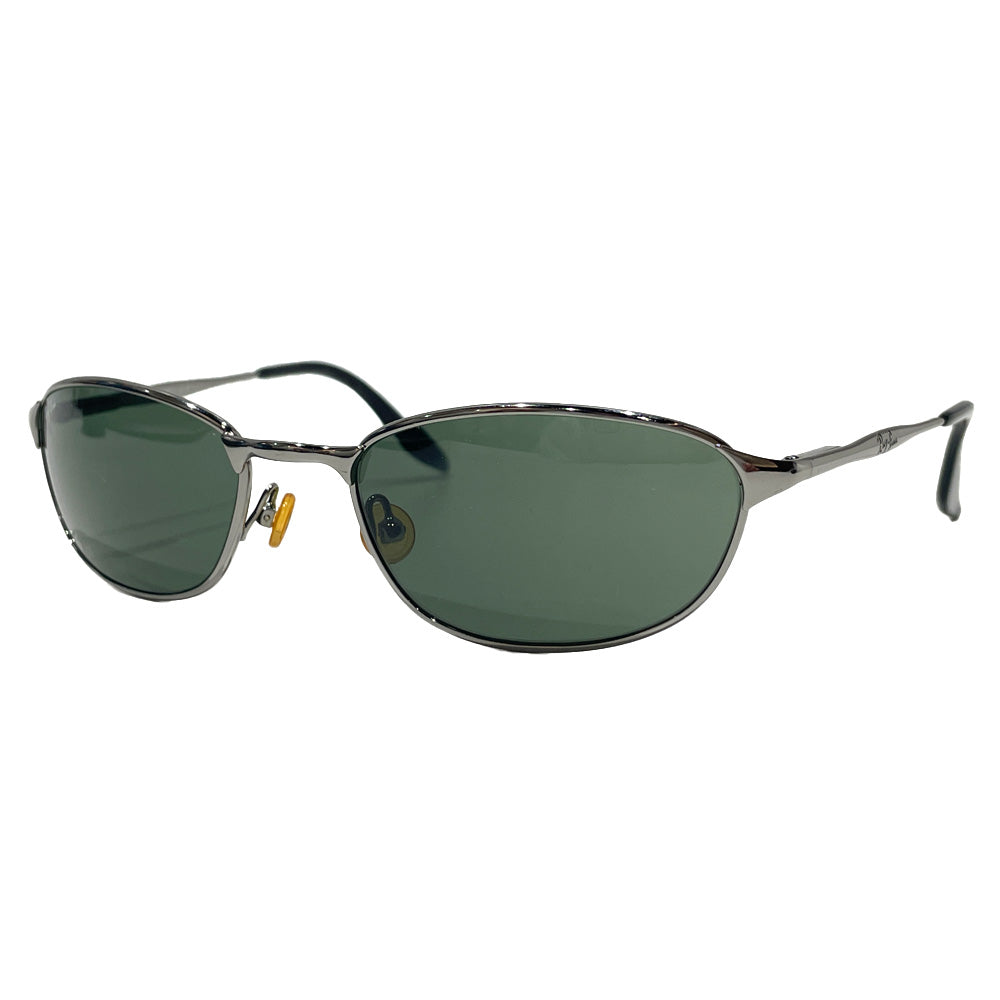 中古AB/使用感小】Ray-Ban レイバン ヴィンテージ シンプル バネ蝶番 ユニセックス サングラス RB3023 W2962  シルバー20460371