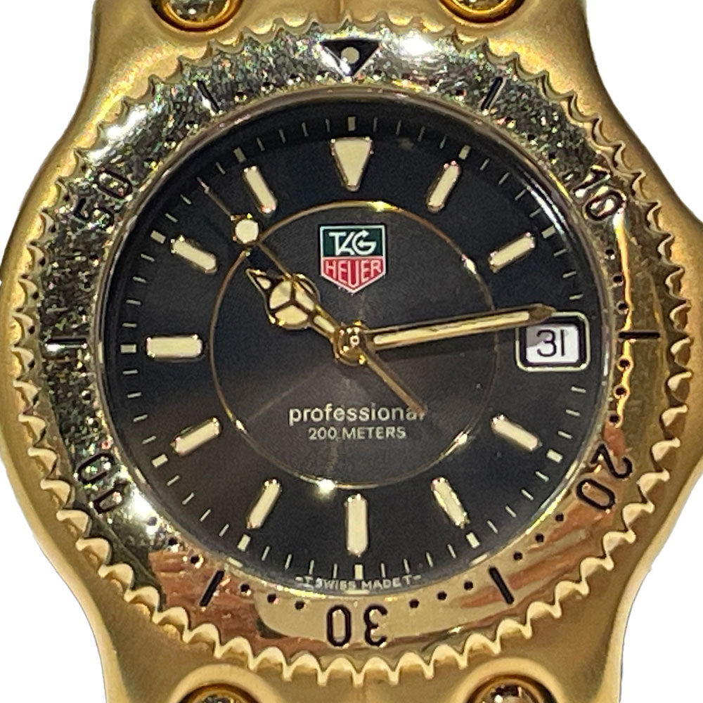 中古B/標準】TAG HEUER タグホイヤー セルシリーズ プロッフェショナル200ｍ クオーツ メンズ 腕時計 WG113420469142