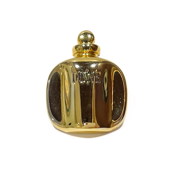 Diorディオール DUNE ブローチ ピンバッジ ゴールド 香水瓶 ボトル型2 ...
