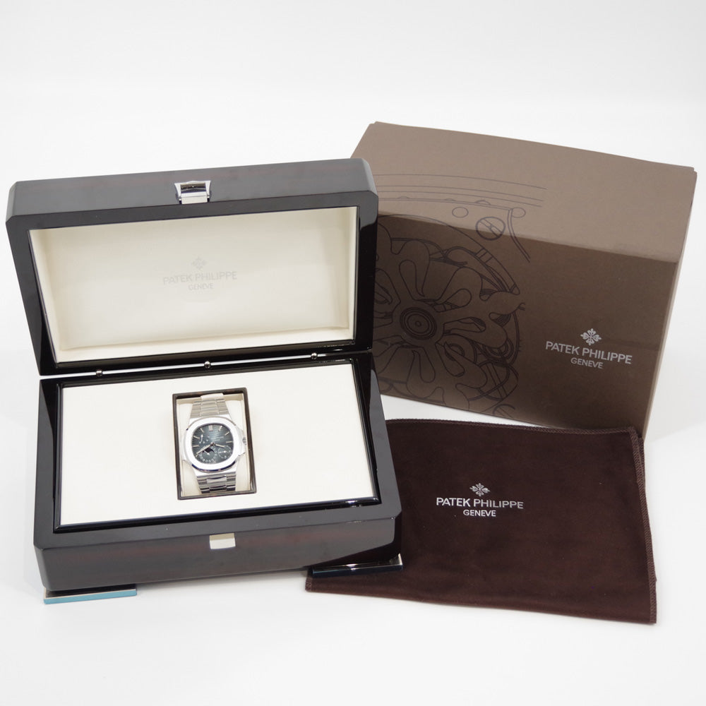 PATEK PHILIPPE(パテックフィリップ) ノーチラス ムーンフェイズ 5712/1A-001 腕時計 ステンレススチール メンズ【中古AB】20240527