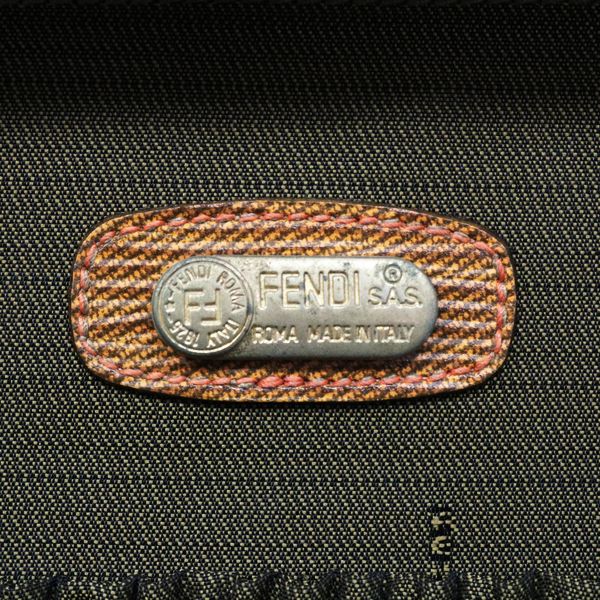 中古B/標準】FENDI フェンディ ヴィンテージ 希少 レア スクエア