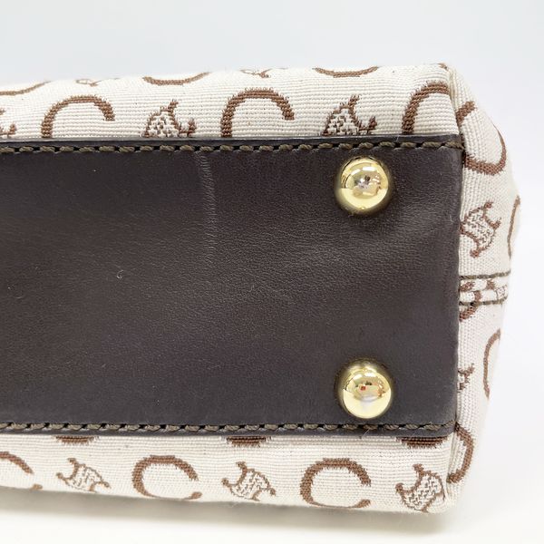 CELINE Vintage C Macadam Old Tote Bag Women's Handbag Brown x Beige [Used B/Standard] 20404231
