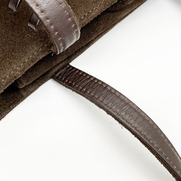 YVES SAINT LAURENT Yves Saint Laurent Vintage Stitch Handbag Women's Tote Bag Brown [Used B/Standard] 20404672
