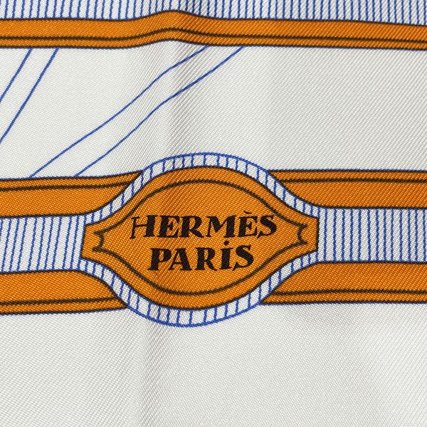 中古A/美品】HERMES エルメス カレ90 Les Nouveaux Amoureux de Paris 新・パリの恋人たち 2019年春夏 レディース  スカーフ マルチカラー20406304