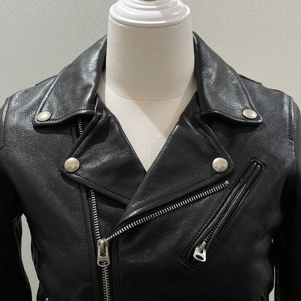 beautiful people double 130 (about XS) rider jacket leather ladies [used AB] 20240324