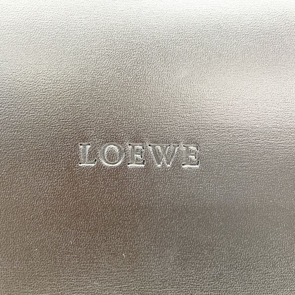 LOEWE Logo Square Magnet 253.81012 Vintage Handbag Leather Women's 20230608
