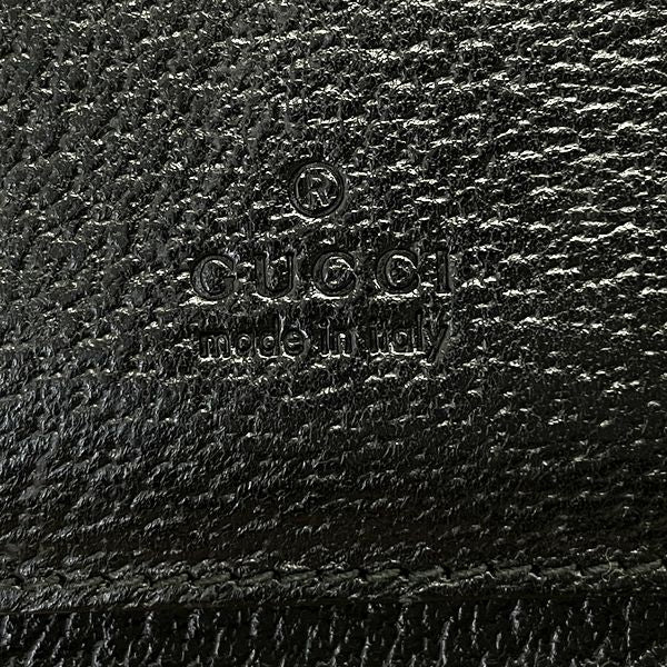 GUCCI Square Old 000.0832.000926 Vintage Handbag Leather/Nylon Ladies 20230602