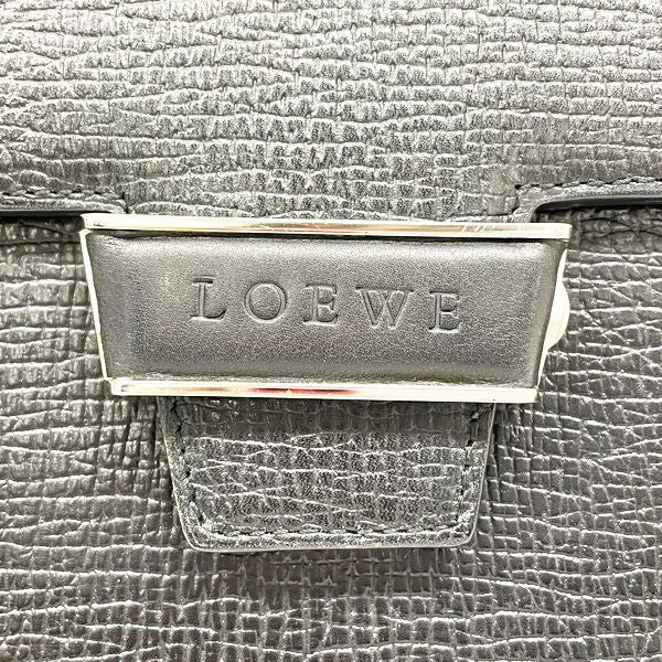 LOEWE Logo Plate Square 2WAY Vintage Handbag Leather Women's [Used AB] 20231102