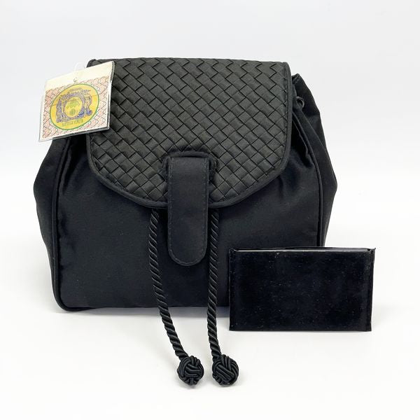 BOTTEGAVENETA Intrecciato Mini Vintage Backpack/Daypack Satin Women's 20230605
