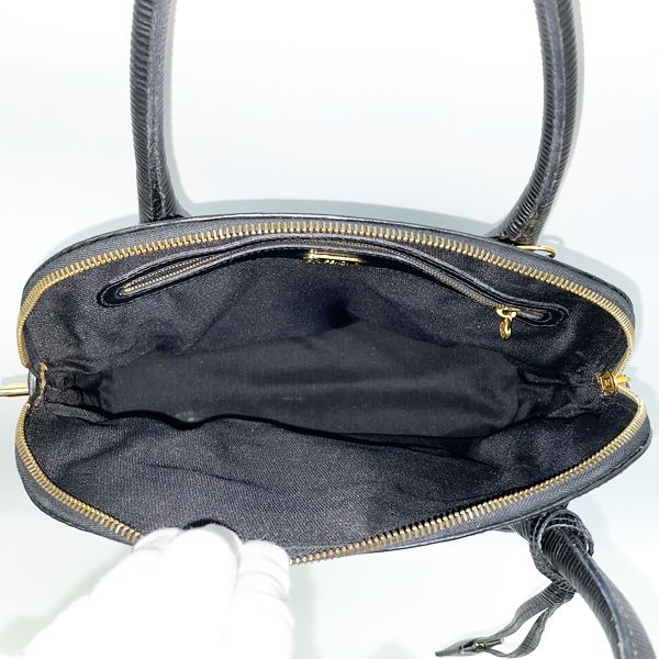 FENDI FF Logo Epi Leather 2WAY Vintage Handbag Leather Ladies 20230616