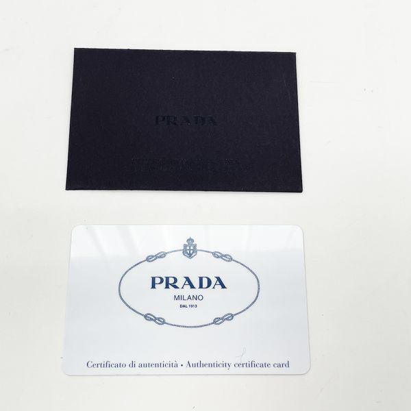 PRADA Pattina Sydney Metal Logo Flap 3WAY 1BD168 Shoulder Bag Leather Women's 20230608