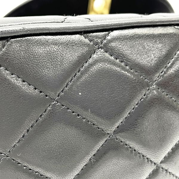Used B/Standard] CHANEL Vintage Matelasse Turnlock G Hardware Women's Shoulder  Bag Black 20414254