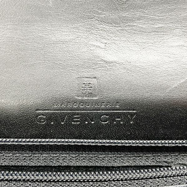 GIVENCHY(ジバンシィ) 4G ロゴ スクエア ヴィンテージ ハンドバッグ レザー レディース【中古B】20231102