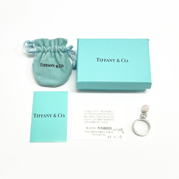 TIFFANY&Co.(ティファニー) ダングル ローズクォーツ 11号 リング・指輪 シルバー925 レディース【中古B】20231102