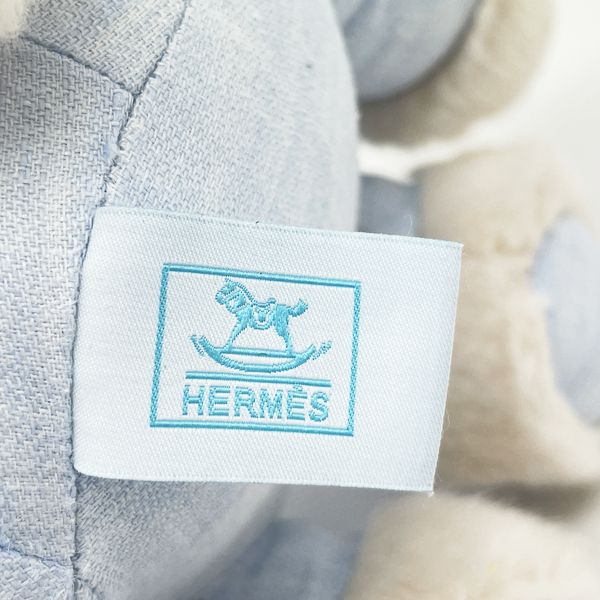 HERMES(エルメス) ベビー エルミー 馬 ホース 人形 オブジェ ぬいぐるみ リネン/ポリエステル レディース【中古AB】20231102