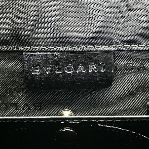 BVLGARI(ブルガリ) ブルガリブルガリ ターンロック 2WAY ハンドバッグ ナイロン/レザー レディース【中古B】20231102