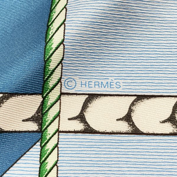 HERMES(エルメス) カレ90 PARCOURS SANS FAUTE 完璧なコース スカーフ シルク レディース【中古A】20230828