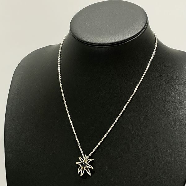 TIFFANY&amp;Co. Tiffany Fireworks Onyx 1995 Silver 925 Women's Necklace [Used B/Standard] 20417727