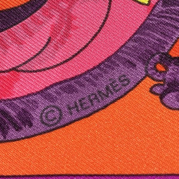 HERMES(エルメス) カレ90 LE MORS A LA CONETABLE 轡の気品 クツワ 馬具 スカーフ シルク レディース【中古AB】20231101