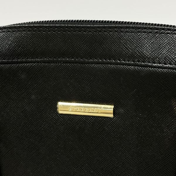 BURBERRY(バーバリー) ロゴ プレート 内部チェック ヴィンテージ ハンドバッグ レザー レディース【中古AB】20231028