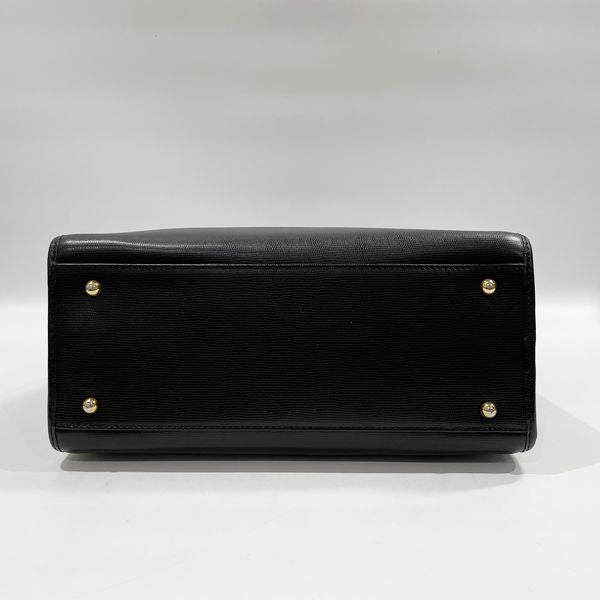 CELINE(セリーヌ) サークルロゴ 2WAY チェーン ヴィンテージ ハンドバッグ レザー レディース【中古B】20231120