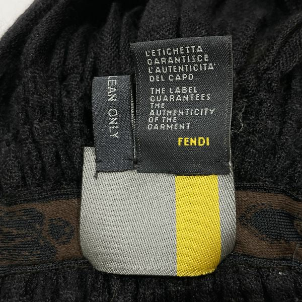 FENDI(フェンディ) マフラー フラワー ラビット リアルファー ショール ストール レディース【中古B】20231119