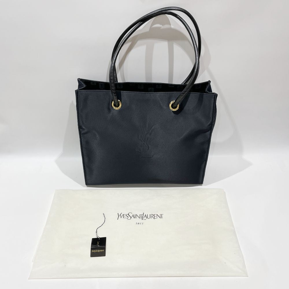 中古B/標準】YVES SAINT LAURENT イヴ・サンローラン ヴィンテージ YSL ロゴ キルティング 肩掛け レディース トートバッグ 20440462