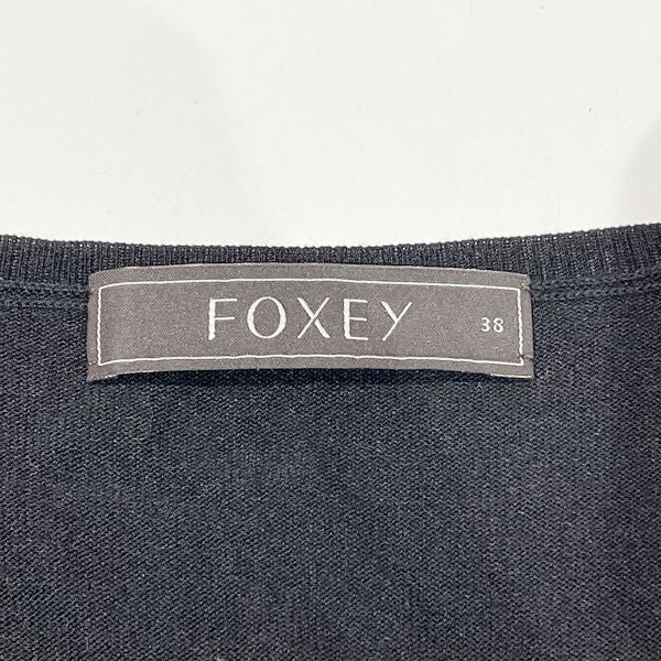 FOXEY(フォクシー) ワンピース サイズ38 ニット 薄手 フレア テンセル / レディース【中古AB】20240127