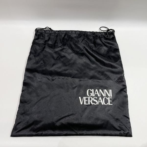 Gianni Versace(ジャンニ・ヴェルサーチ) サンバースト トップハンドル フラワープリント 2WAY ヴィンテージ ハンドバッグ PVC/レザー レディース【中古AB】20231119