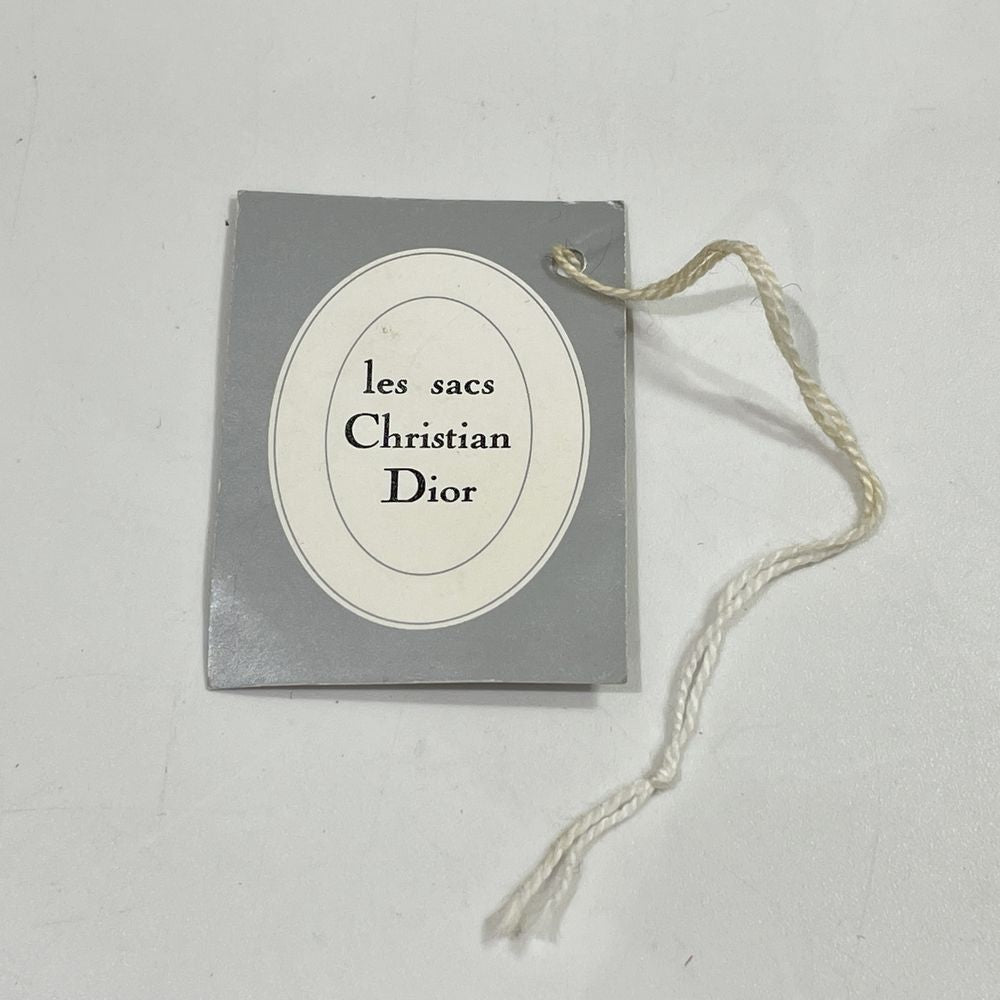 Christian Dior(クリスチャンディオール) ロゴ ヴィンテージ ハンドバッグ レザー レディース【中古B】20231223