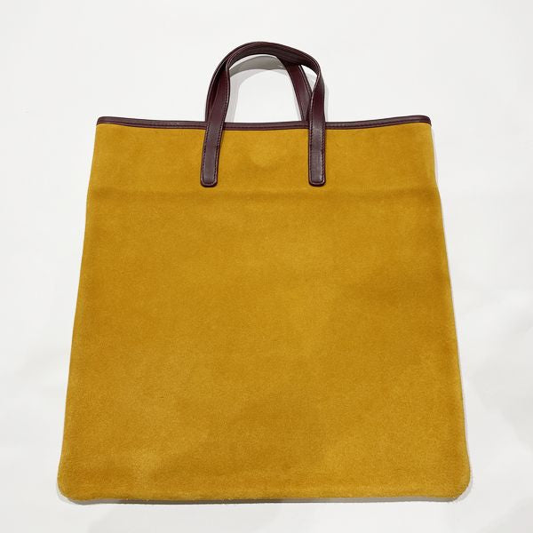 LOEWE(ロエベ) アナグラム スクエア ヴィンテージ トートバッグ スウェード/レザー レディース【中古B】20231126