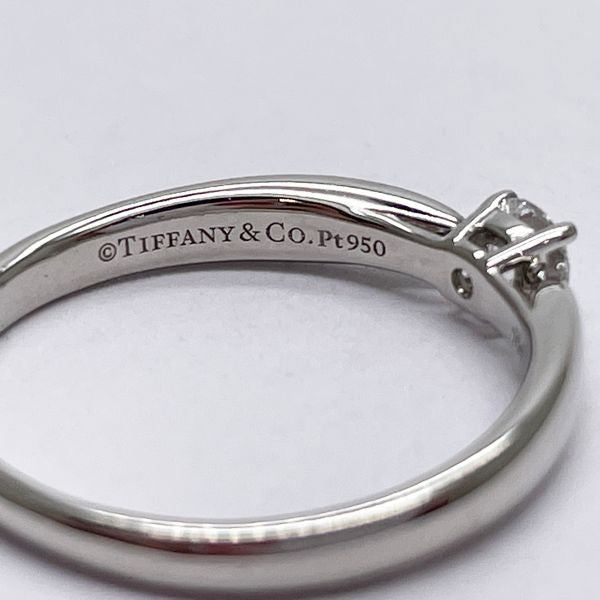 中古AB/使用感小】TIFFANY&Co. ティファニー ハーモニー D0.19ct Pt950 ダイヤモンド レディース リング・指輪 11.5号  シルバー20445572