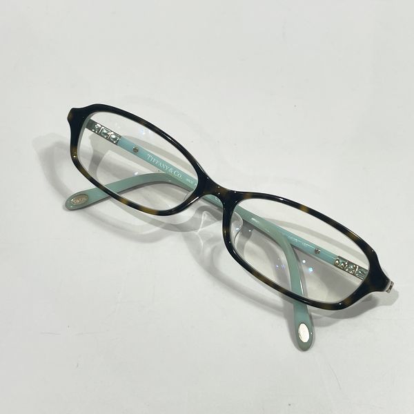 TIFFANY&Co.(ティファニー) メガネ ロゴキューブ T&Co. LOVE 細身 TF2089 眼鏡 アセテート【中古AB】20240117