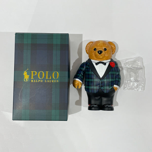 POLO RALPH LAUREN(ポロ・ラルフローレン) ポロベアトイ フィギュア 置物 カクテル ノベルティ 紳士 人形 2023年限定 合成樹脂 ユニセックス【中古AB】20240113