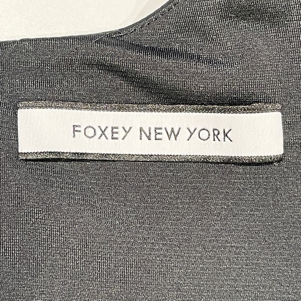 FOXEY(フォクシー) サイズ38 NY パウダー パフスリーブ 33168-NAOFE212C ワンピース ポリエステル レディース【中古AB】20240130