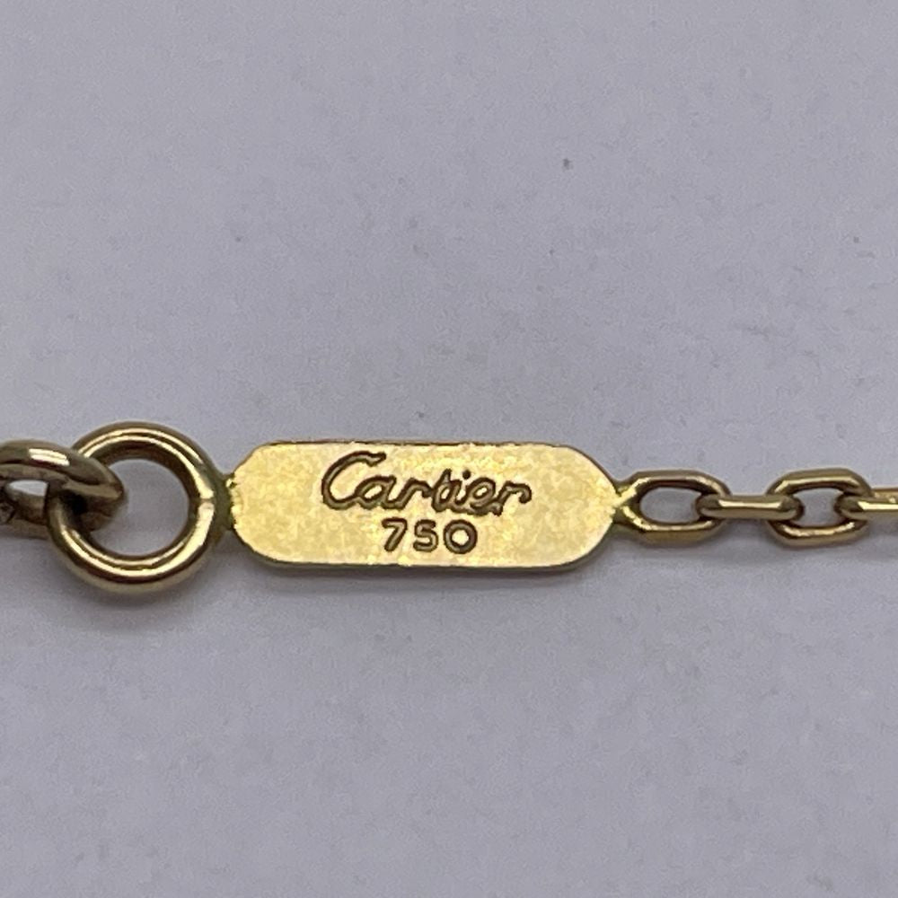 中古AB/使用感小】CARTIER カルティエ ヒンドゥ LM 5P K18YG ダイヤモンド レディース ネックレス ゴールド20447241