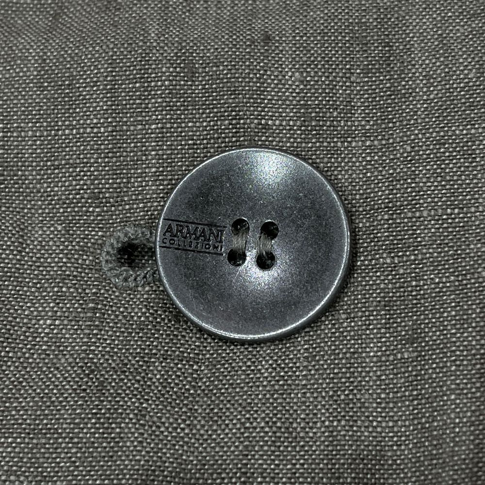 ARMANI COLLEZIONI Lining Nylon Neck V Neck No Collar GAJ Tag Tailored Jacket Nylon/Linen/Other Men's [Used AB] 20240301
