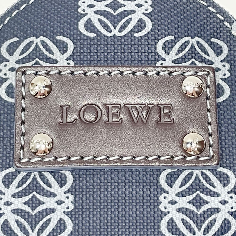 LOEWE(ロエベ) アナグラム ロゴ ラウンド 丸形 104.80.401 コインケース PVC/レザー レディース【中古A】20240522