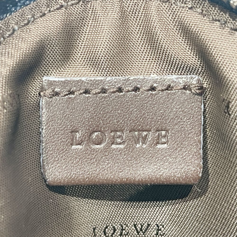 LOEWE(ロエベ) アナグラム ロゴ ラウンド 丸形 104.80.401 コインケース PVC/レザー レディース【中古A】20240522