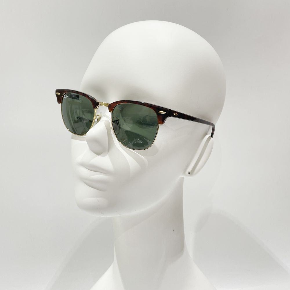 Ray-Ban(レイバン) クラブマスター モックトータス/ゴールド G-15 ブロー RB3016 サングラス メタル/アセテート【中古AB】20240216