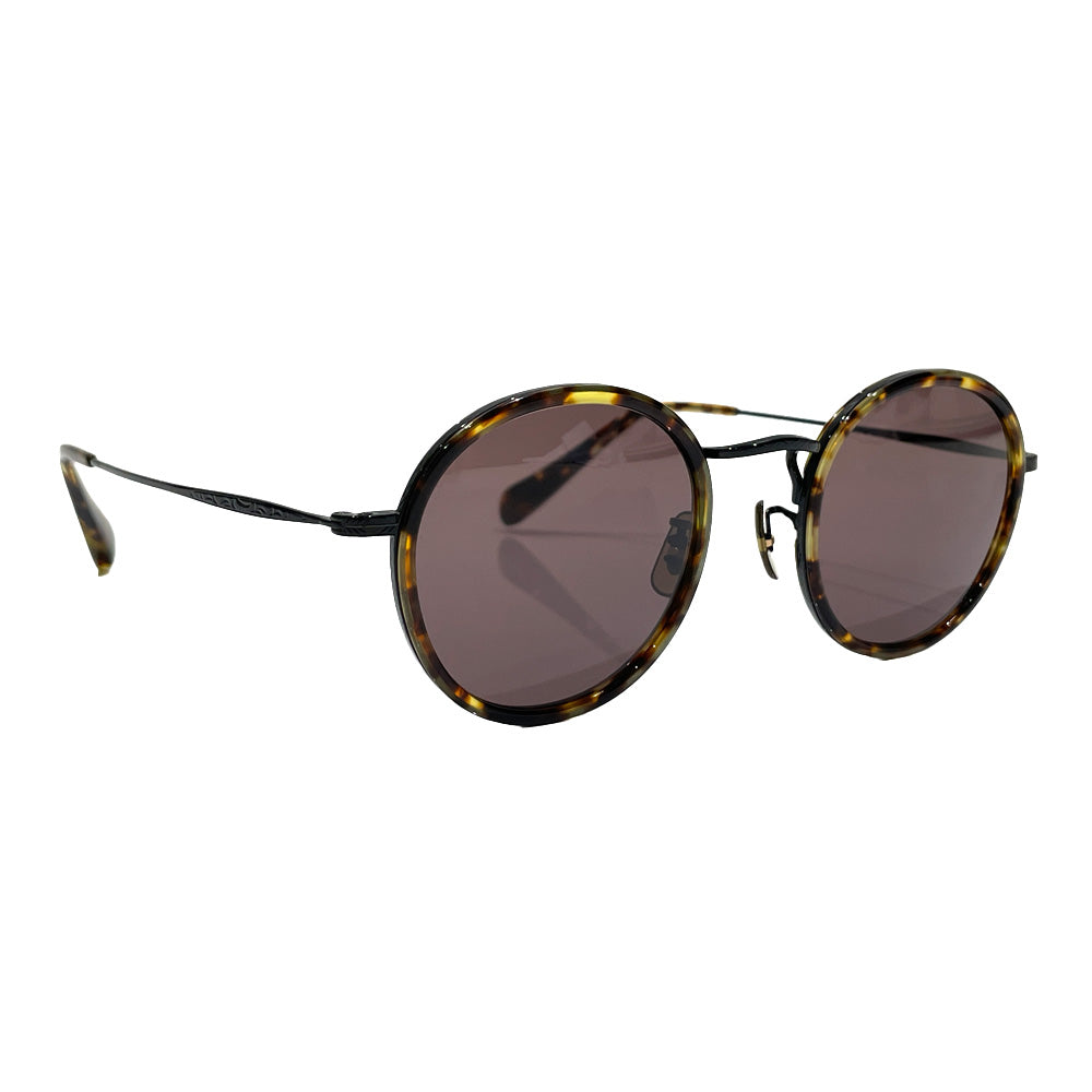 OLIVER PEOPLES(オリバーピープルズ) Meline DTB ボストンフレーム サングラス メタル/アセテート ユニセックス【中古AB】20240211