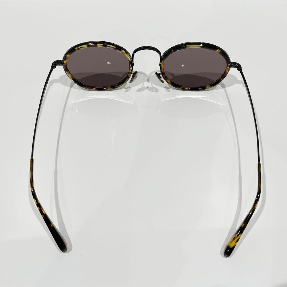 OLIVER PEOPLES(オリバーピープルズ) Meline DTB ボストンフレーム サングラス メタル/アセテート ユニセックス【中古AB】20240211