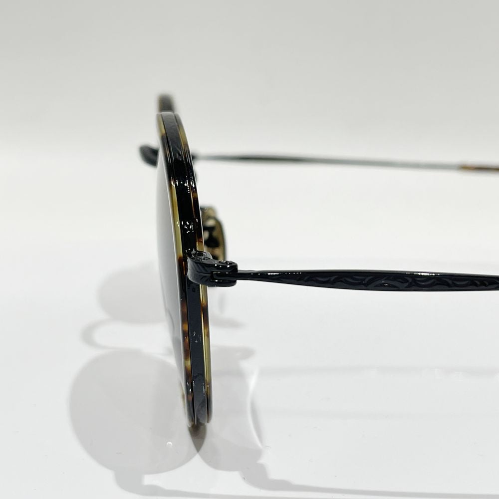 OLIVER PEOPLES(オリバーピープルズ) Meline DTB ボストンフレーム サングラス メタル/アセテート ユニセックス【中古AB】20240211