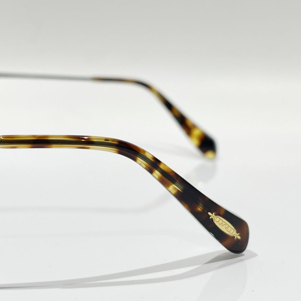 OLIVER PEOPLES(オリバーピープルズ) Meline DTB ボストンフレーム サングラス メタル/アセテート ユニセックス【中古AB】20240211