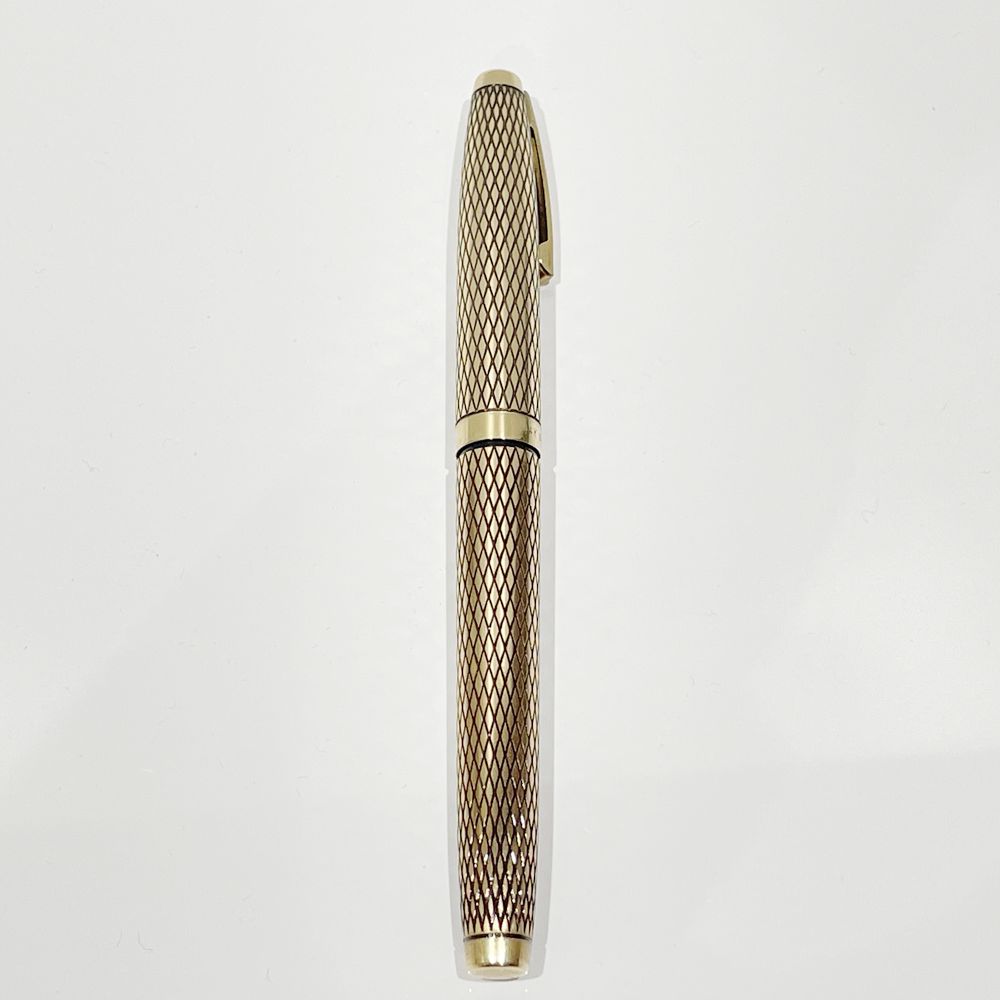 SHEAFFER Imperial Soborin Nib 14K Fine Point Fountain Pen with Leaf Spring Converter Metal Unisex [Used AB] 20240212