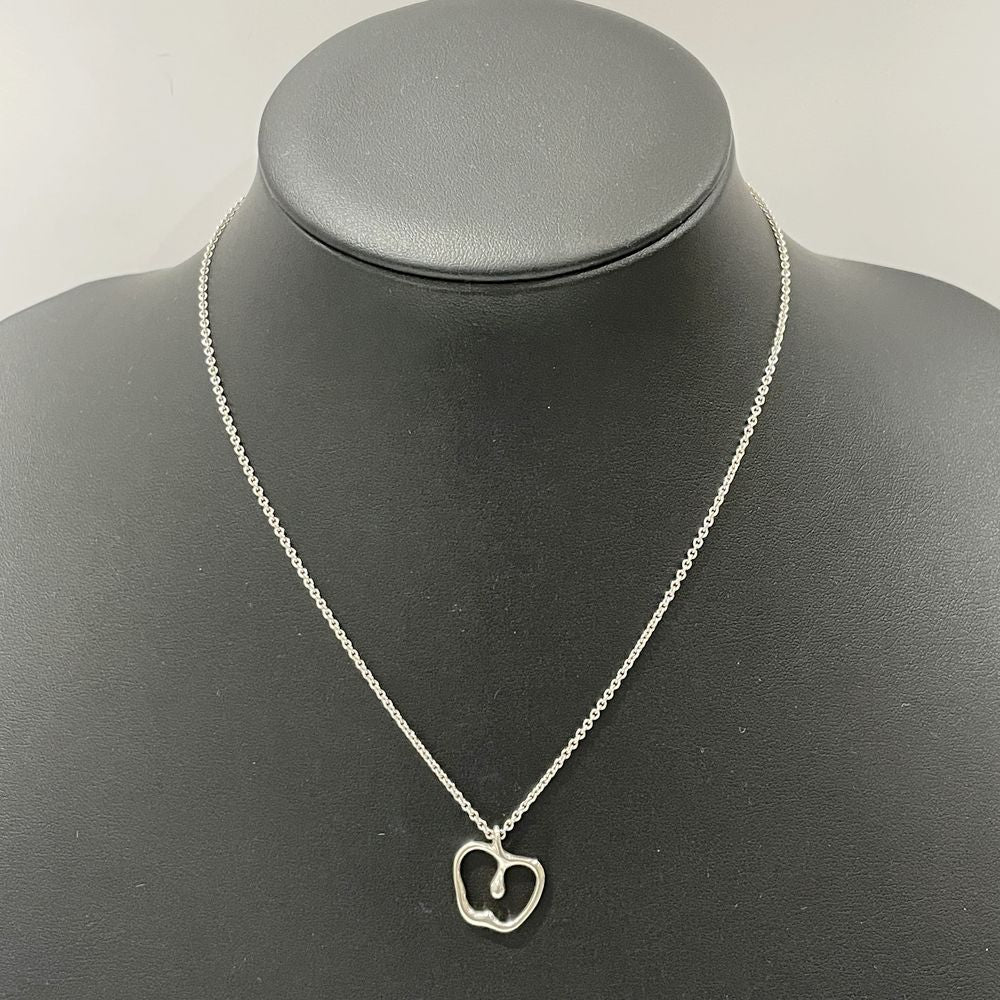 TIFFANY&amp;Co. Elsa Peretti Apple Vintage Necklace Sterling Silver Women's [Used B] 20240312