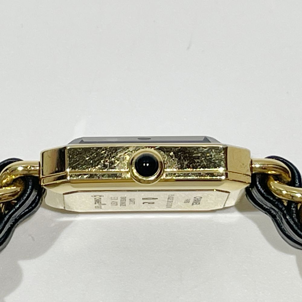 CHANEL(シャネル) プルミエール S H0001 腕時計 GP/レザー レディース【中古B】20240528