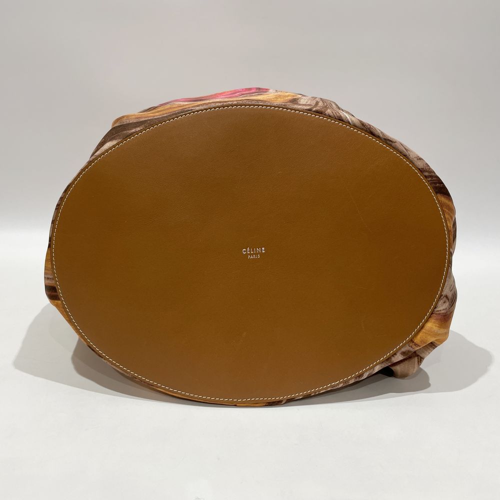 CELINE Scarf Shoulder Handbag Leather Women's [Used AB] 20240211