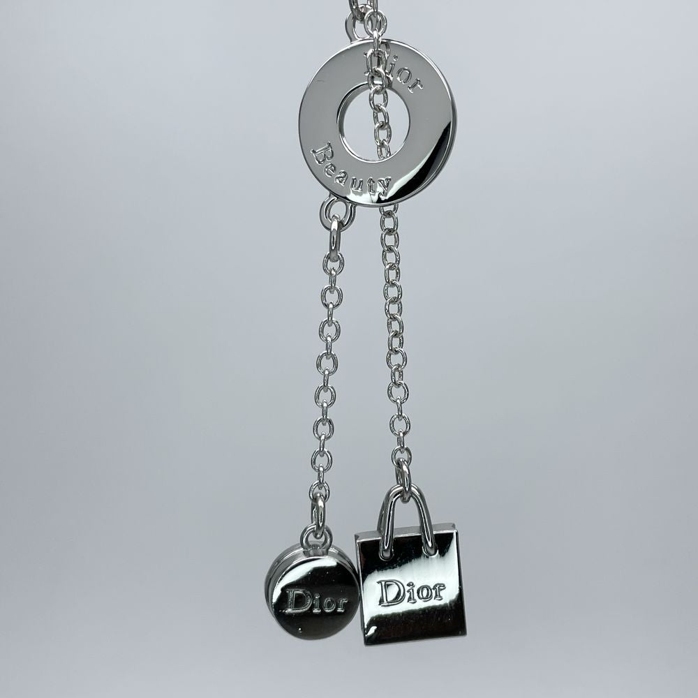 Christian Dior Lariat Long Chain Maximum 39.5cm Shopping Bag Necklace Unisex [Used AB] 20240220