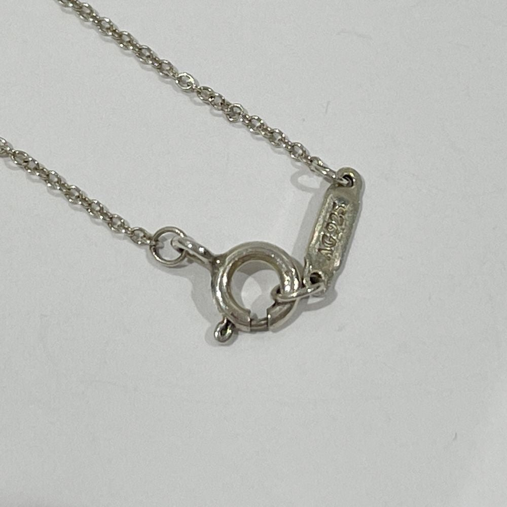 TIFFANY&amp;Co. Atlas Open Ring Necklace Silver 925 Women's [Used B] 20240214